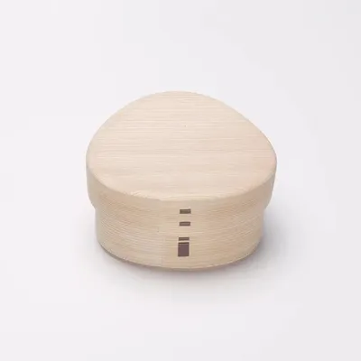 Everyday plates - Manpuku Omusubi Bento Box - JAPAN WOOD X CRAFTSMANSHIP