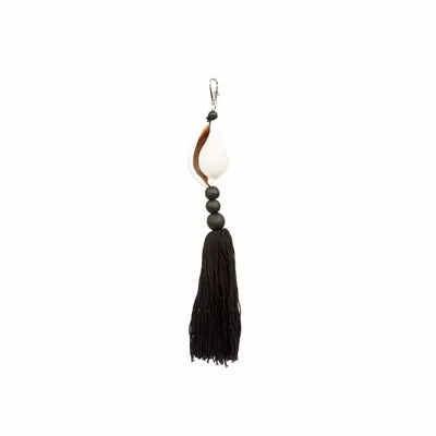 Decorative objects - The Togian Keychain - Black White - BAZAR BIZAR LIVING