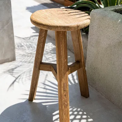 Chaises - Le Tabouret de bar Fusuma - Extérieur - BAZAR BIZAR LIVING