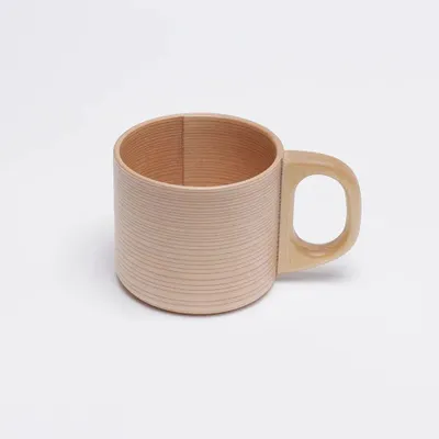 Everyday plates - Natural Cedar Mug - JAPAN WOOD X CRAFTSMANSHIP