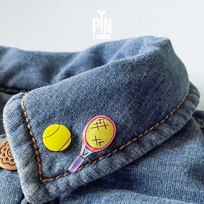 Broches - Tennis Racket & Ball Pin Set - PINTONIK