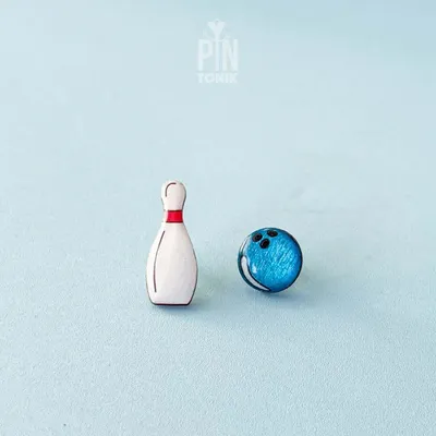 Broches - Bowling Ball & Pin Set - PINTONIK