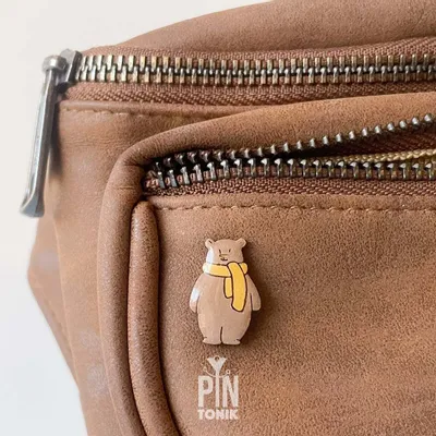Broches - Brown Bear Pin - PINTONIK