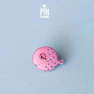 Broches - Pufferfish Pin - PINTONIK