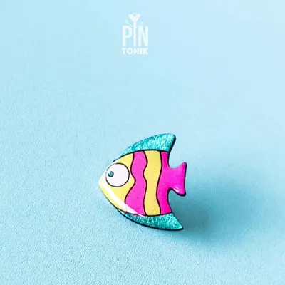Broches - Tropical Angelfish Pin - PINTONIK