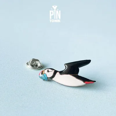Broches - Flying Puffin Pin - PINTONIK