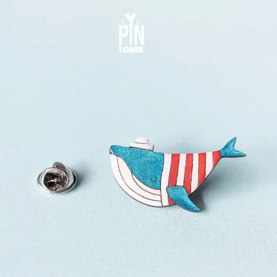 Broches - Sailor Whale Pin - PINTONIK