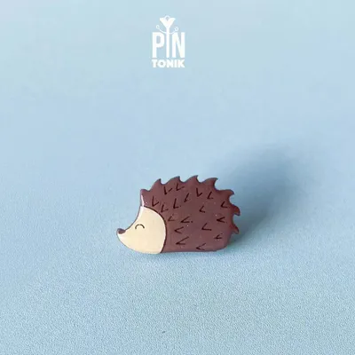 Broches - Little Hedgehog Pin - PINTONIK