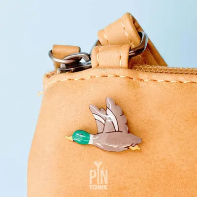 Broches - Flying Mallard Duck Pin - PINTONIK