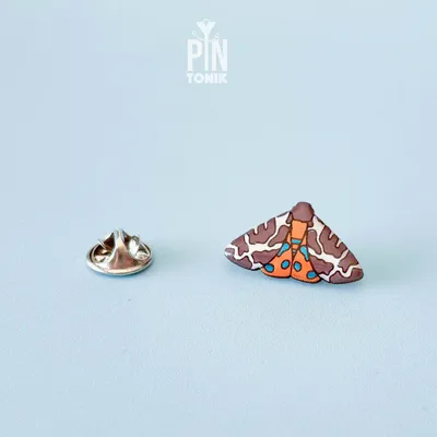 Broches - Garden Tiger Moth Pin - PINTONIK