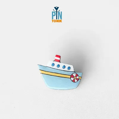 Brooches - Cruise Ship Pin - PINTONIK