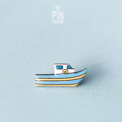 Broches - Fishing Boat Pin - PINTONIK