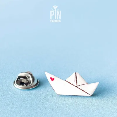 Broches - Paper Boat Pin - PINTONIK