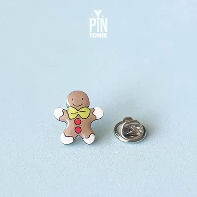 Broches - Gingerbread Man Pin - PINTONIK