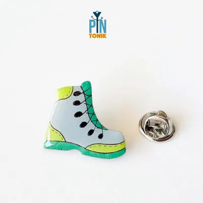 Brooches - Hiking Boot Pin - PINTONIK