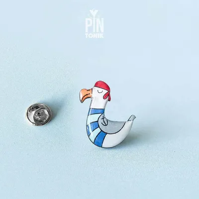 Broches - Sailor Seagull Pin - PINTONIK
