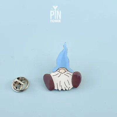 Broches - Sitting Gnome Pin - PINTONIK