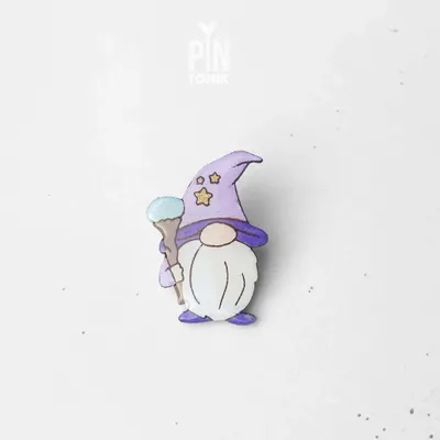 Broches - Wizard Gnome Pin - PINTONIK