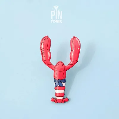 Broches - Tres Chic Lobster Pin - PINTONIK