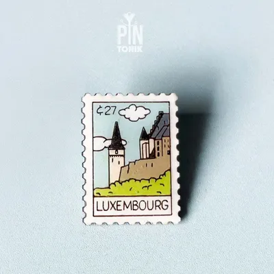 Broches - Luxembourg Vianden Castle Pin - PINTONIK