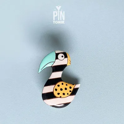 Broches - Weird Bird Pin - PINTONIK