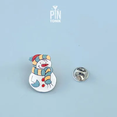 Broches - Cute Snowman Pin - PINTONIK