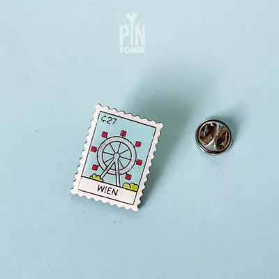 Brooches - Vienna Ferris Wheel Pin - PINTONIK