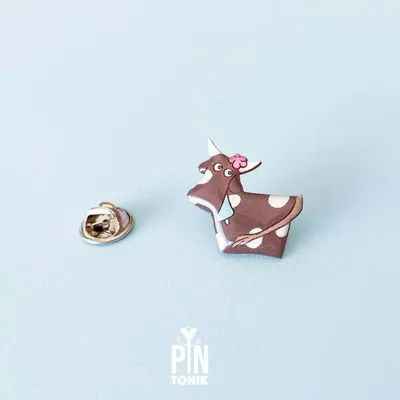 Broches - The Alpine Cow Pin - PINTONIK