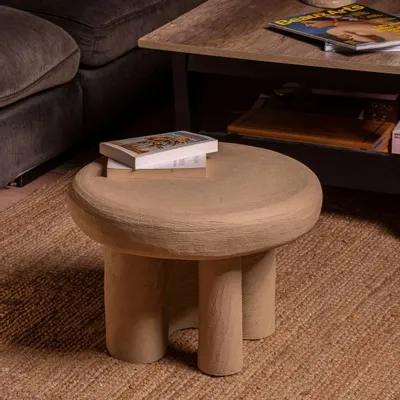 Decorative objects - Stoneware table - CHLOÉ SCHER