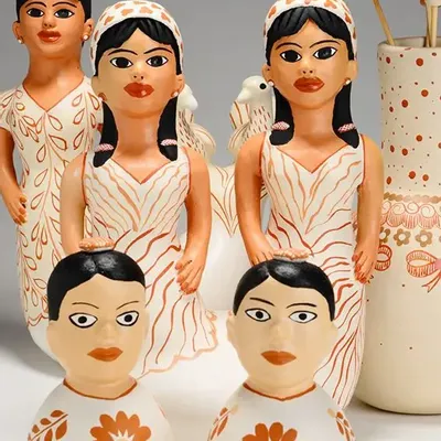 Decorative objects - Ceramic figurative scupltures - VALE DO JEQUITINHONHA