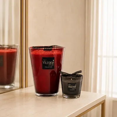 Bougies - Bougie Shiny Red - VICTORIA WITH LOVE COLLECTION