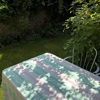 Autres décorations de Noël - nappe rayée - blanc-vert frais - OTTOMANIA