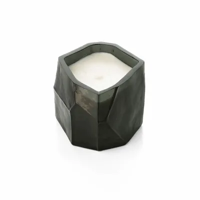 Bougeoirs et photophores  - Le Pot à Bougie Olivine - Fumé - BAZAR BIZAR LIVING
