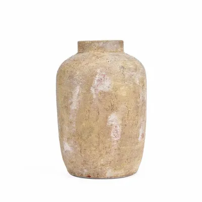 Vases - The Clay Echo Vase - Cream - M - BAZAR BIZAR LIVING