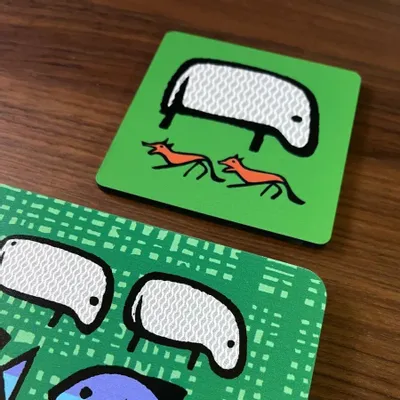Table mat - On the Farm Coaster - ZOOH