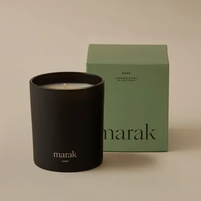 Candles - SAGE: Cannabis & Sage | 10.8oz Classic Candle - MARAK