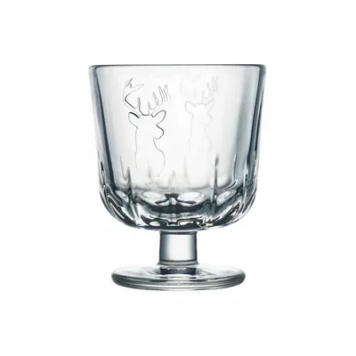 Verres à pied - Coffret de 4 verre à pied CERF - LA ROCHÈRE