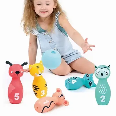 Jouets enfants - Jeu de quilles souples - LUDI