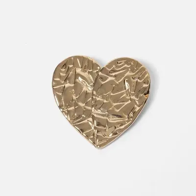Bijoux - Broche coeur or - CHIC ALORS PARIS