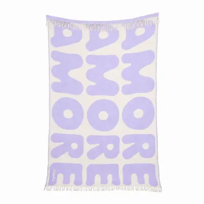 Plaids - Plaid en laine lilas — KLEKKS NO. 11 - KLEKKS
