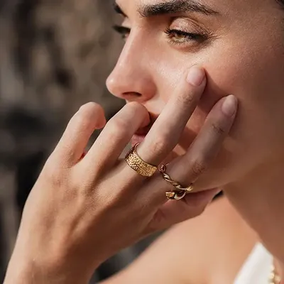 Bijoux - Bague Romy Doré - CHIC ALORS PARIS