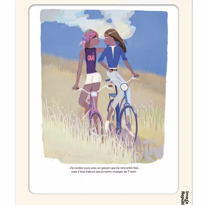 Poster - Les parisiennes de Kiraz - IMAGE REPUBLIC