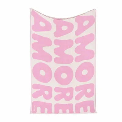 Plaids - Plaid en coton rose — KLEKKS NO. 11 - KLEKKS