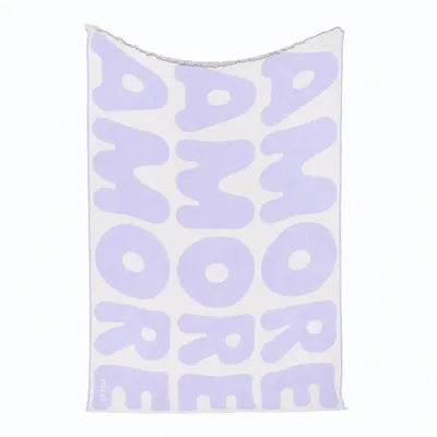 Plaids - Plaid en coton lilas — KLEKKS NO. 11 - KLEKKS