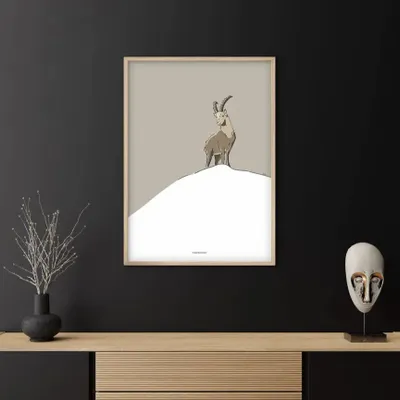 Affiches - Collection A la Montagne - L'HEURE MERVEILLEUSE