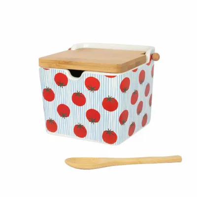 Condiments - Salt Box and Musical Cake Knife - FISURA