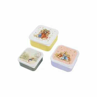 Food storage - Set of 3 lunch boxes Pierre Lapin - PETIT JOUR PARIS