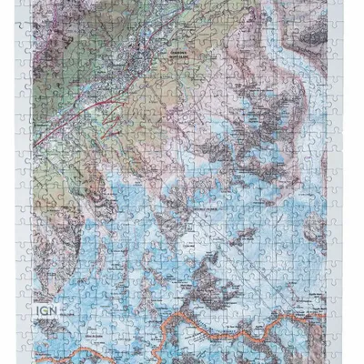 Objets de décoration - Puzzle 500 pièces Chamonix - UN VINGT-CINQ MILLIÈMES