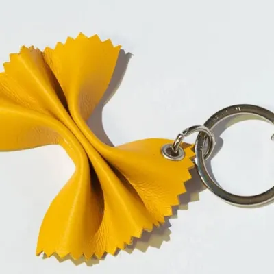 Petite maroquinerie - Leather Farfalla Keychain - DTB DI MBOU MARGHERITA LIBOURI