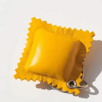 Petite maroquinerie - Leather Ravioli Keychain - DTB DI MBOU MARGHERITA LIBOURI